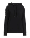 Moschino Woman Sweatshirt Black Size L Cotton, Elastane