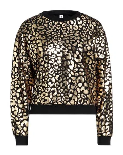 Moschino Woman Sweatshirt Black Size L Modal, Cotton, Elastane