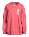 Moschino Woman Sweatshirt Pink Size 10 Cotton In Pink