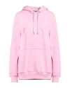 Moschino Woman Sweatshirt Pink Size 14 Cotton