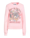 Moschino Sweatshirts In Pink