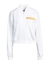 Moschino Woman Sweatshirt White Size 4 Cotton, Elastane In White