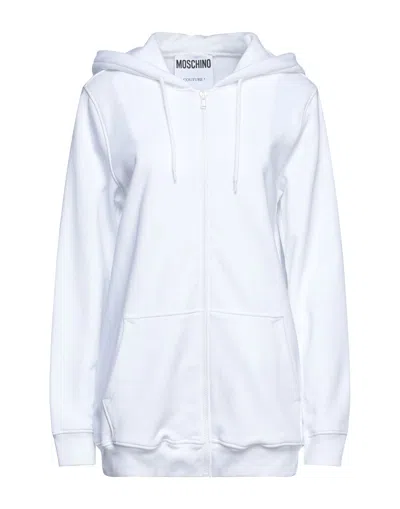 Moschino Sweatshirts In White