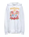 Moschino Sweatshirts In White