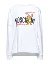 Moschino Sweatshirts In White