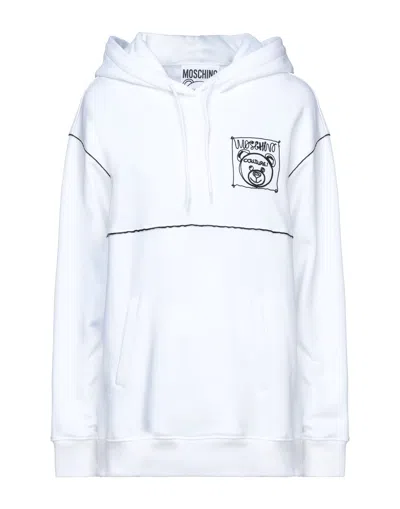 Moschino Sweatshirts In White