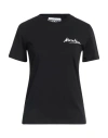 Moschino Woman T-shirt Black Size 2 Cotton