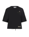Moschino Woman T-shirt Black Size 6 Cotton