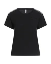 Moschino Woman T-shirt Black Size L Cotton