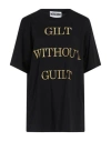 Moschino Woman T-shirt Black Size S Cotton In Black