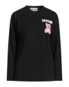 Moschino Couture Long Sleeve T-shirt In Black