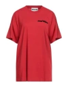 Moschino Woman T-shirt Red Size M Cotton In Red