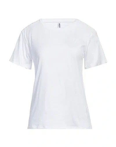 Moschino Woman T-shirt White Size L Cotton