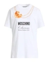 Moschino Couture Printed Cotton Sweatshirt In White