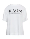 Moschino Woman Top White Size 6 Acetate, Viscose In White
