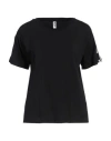 Moschino Woman Undershirt Black Size L Cotton, Elastane