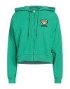 Moschino Woman Undershirt Green Size S Cotton, Elastane