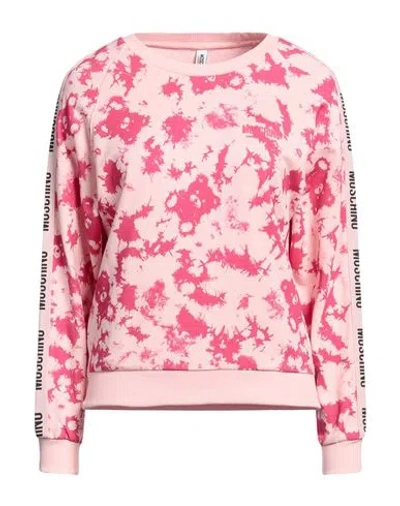 Moschino Woman Undershirt Pink Size L Cotton, Elastane