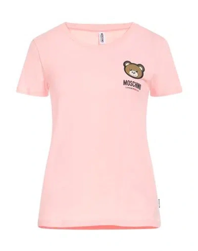 Moschino Woman Undershirt Pink Size S Cotton, Elastane