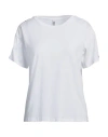 Moschino Woman T-shirt White Size L Cotton In White