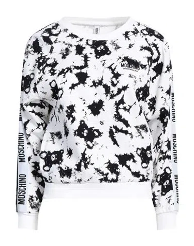 Moschino Woman Undershirt White Size L Cotton, Elastane