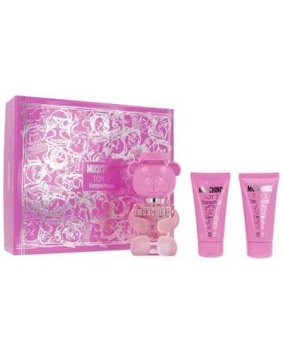 Moschino Women's 1.7oz + 1.7oz + 1.7oz Toy 2 Bubble Gum Gift Set In Pink