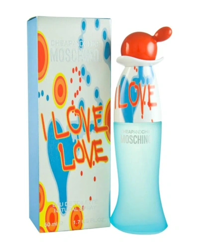 Moschino I Love Love /  Edt Spray 1.7 oz (w) In Red