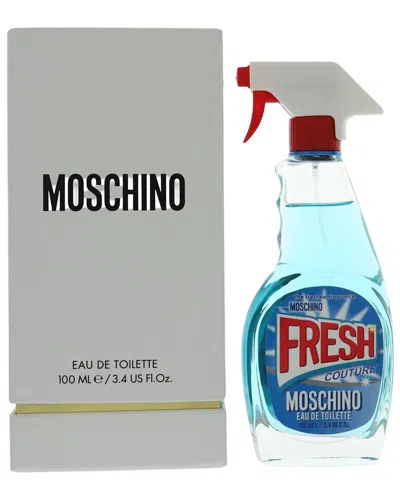 Moschino Women's 3.3oz Fresh Couture Edt Spray In Transparent