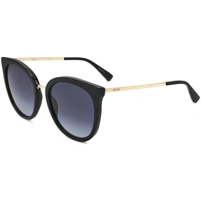 Moschino Women's 54 Mm Brown Sunglasses In Black