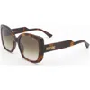 Moschino Women's 54mm Brown Sunglasses In Brown