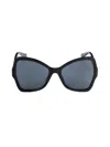 Moschino Women's 54mm Butterfly Sunglasses In Black