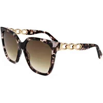Moschino Women's 55 Mm Brown Sunglasses