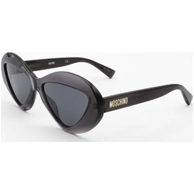 Moschino Women's 55mm Grey Sunglasses In Gray