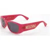 Moschino Women's 55mm Pink Sunglasses In Pink
