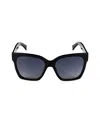 Moschino Women's 56mm Dot Print Sunglasses In Black