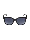Moschino Women's 58mm Square Sunglasses In Black