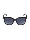 Moschino Women's Mos134/f/s 58mm Square Sunglasses In Black