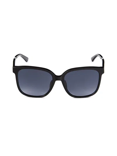 Moschino Women's 58mm Square Sunglasses In Black