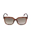 Moschino Women's Mos134/f/s 58mm Square Sunglasses In Havana