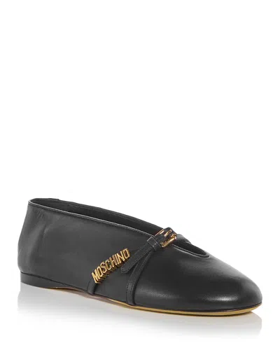 Moschino Women's Ballerina Flats In Black
