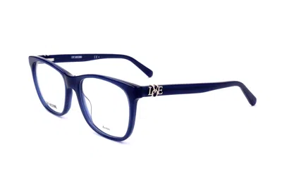 MOSCHINO WOMEN'S BLUE 52MM OPTICALS