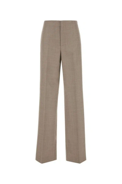 MOSCHINO MOSCHINO WOMEN CAPPUCCINO WOOL PANT