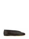 Moschino Duck" Dancer Leather Flats In Multicolor