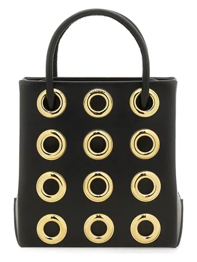 Moschino Women's Leather Bag In Black