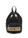 Moschino Women Mini Quilted Backpack With Logo