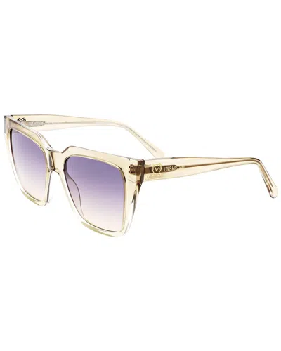 Moschino Women's Mol065s 52mm Sunglasses In White