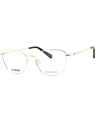 Moschino Women's Mol552 52mm Optical Frames In White