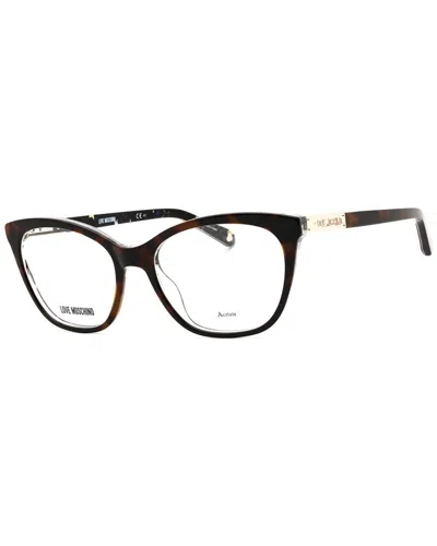 Moschino Women's Mol563 52mm Optical Frames In Transparent