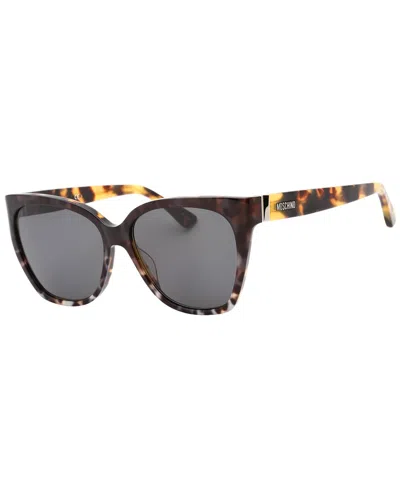 Moschino Women's Mos066/s 55mm Sunglasses In Brown