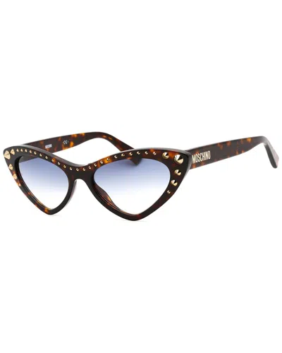 Moschino Women's Mos093/s 53mm Sunglasses In Brown